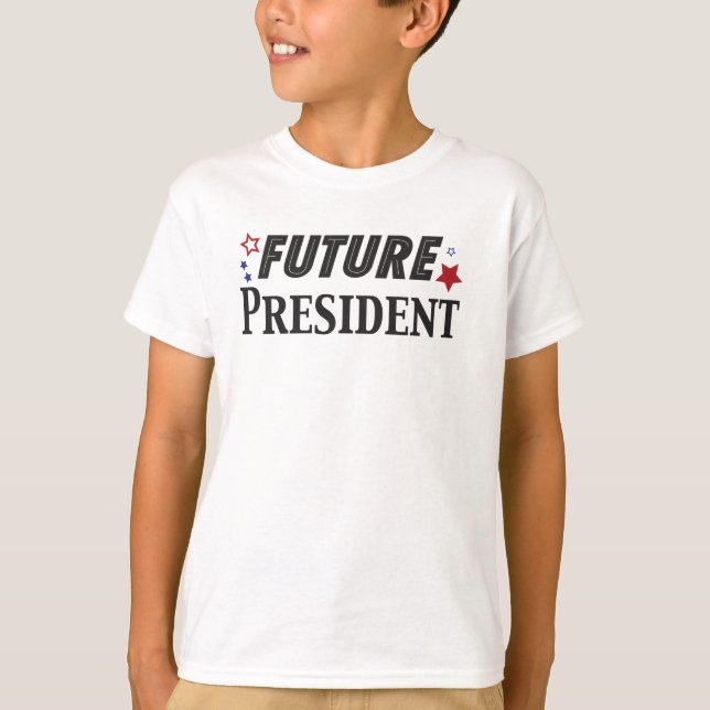Future President Kids T-shirt (Front)