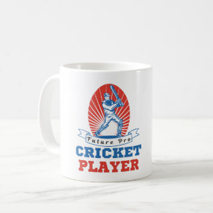 FUTURE PRO CRICKET PLAYER- CRICKET LOVER COFFEE MUG