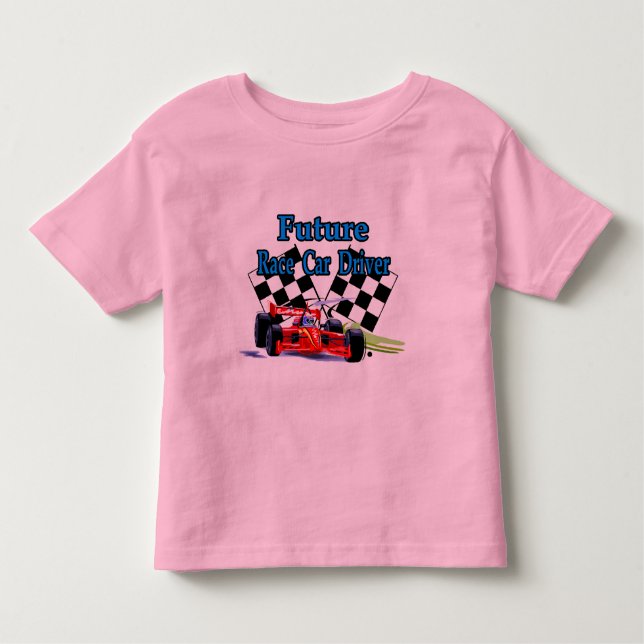 Future Race Car Driver Toddler T-Shirt (Front)