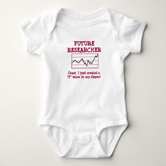 Future Researcher Baby Bodysuit (Front)