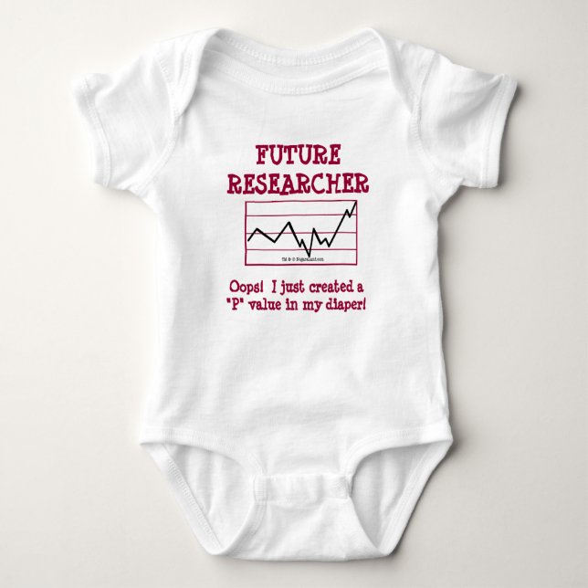 Future Researcher Baby Bodysuit (Front)