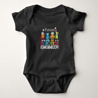 Future Robotics Engineer Robots Lover Costume Gift Baby Bodysuit