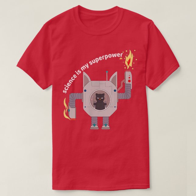 Future Robotics Engineer Shirt Rocket Science Retr (Design Front)