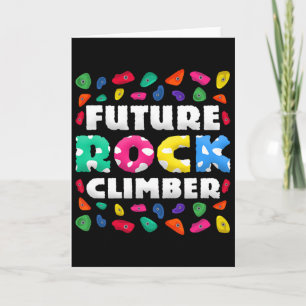 Future Rock Climber Card