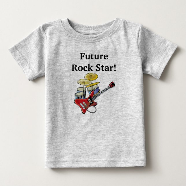 Future Rock Star Baby T-Shirt (Front)