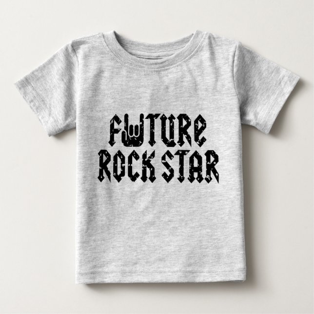 Future Rock Star Baby T-Shirt (Front)