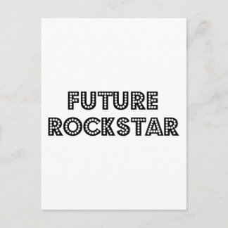 Future Rock Star Postcard