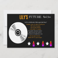 Future Rocker Baby Shower Invitation