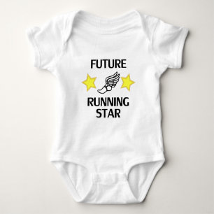 Future Running Star Baby Bodysuit
