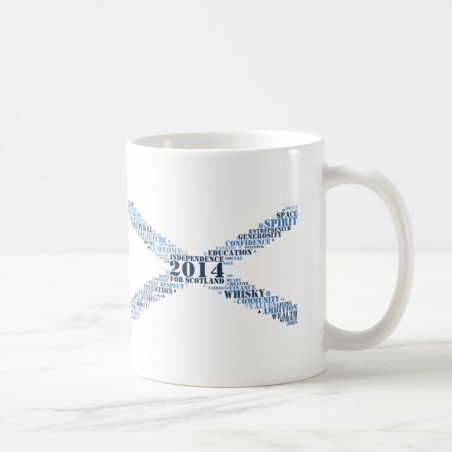 Future Saltire Coffee Mug (Right)
