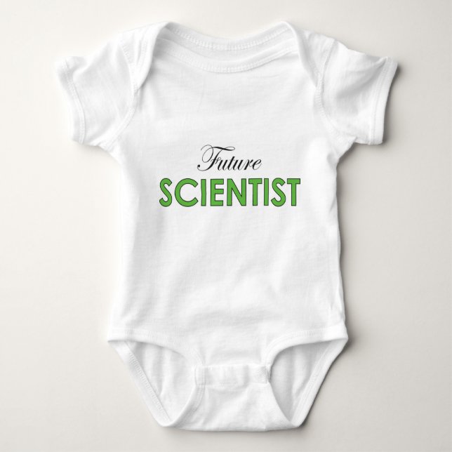 Future Scientist Baby Bodysuit (Front)