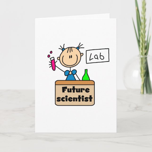 Future Scientist Card (Front)