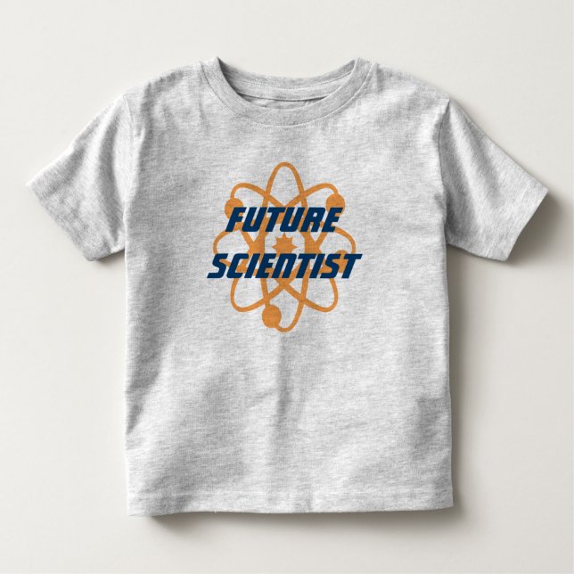 Future Scientist -Green Toddler T-Shirt (Front)