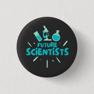 FUTURE SCIENTIST - LABLIFE  3 CM ROUND BADGE