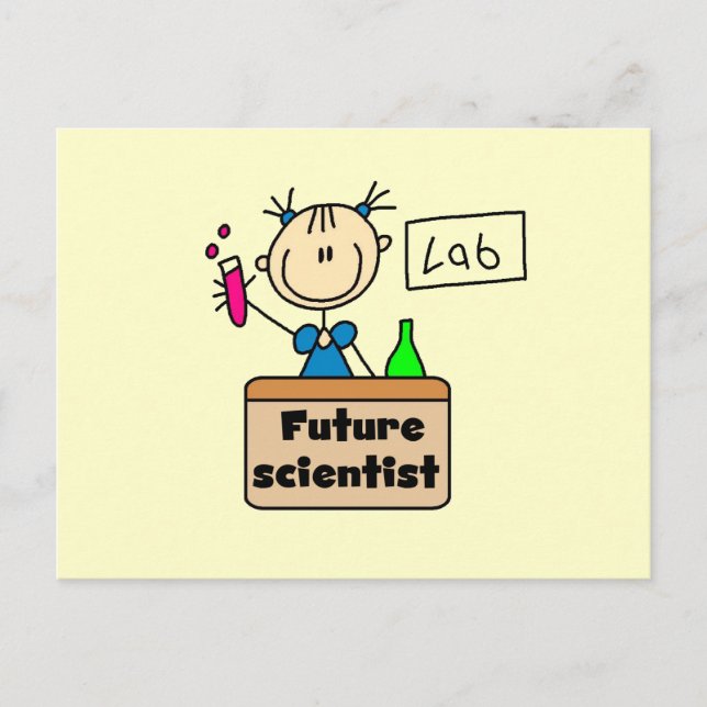 Future Scientist Postcard (Front)