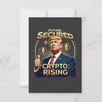 Future Secured Crypto Rising Trump Inaguration Day