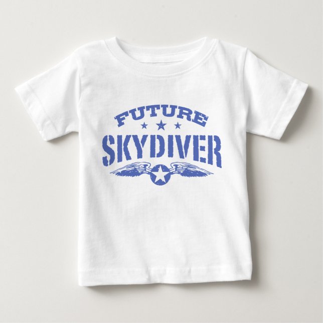 Future Skydiver Baby T-Shirt (Front)