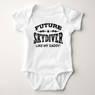 Future Skydiver Like My Daddy Baby Bodysuit