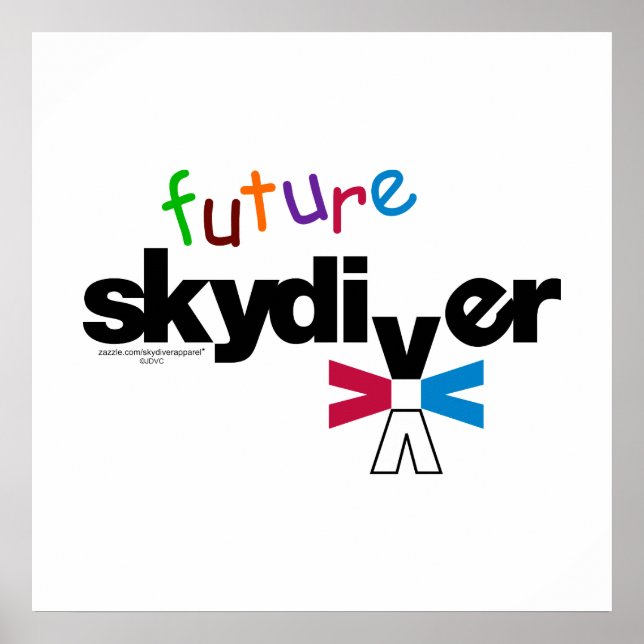 Future Skydiver Poster (Front)