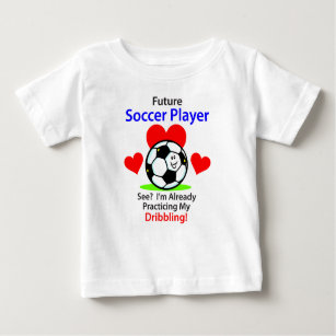 Future Soccer Player Baby Shirt