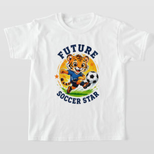 🐯 Future Soccer star Champion ⚽ T-Shirt