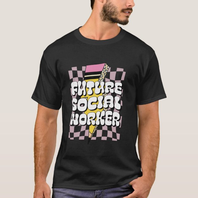 Future Social Worker Aspiring Advocate Future Coun T-Shirt (Front)