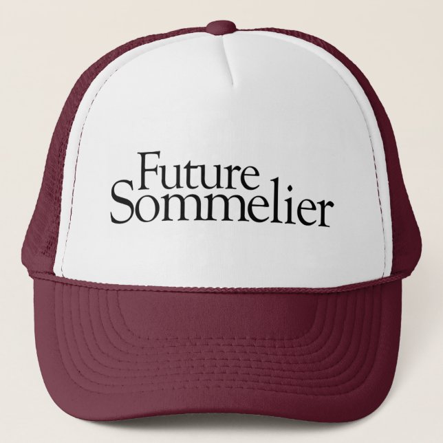 Future Sommelier Trucker Hat (Front)