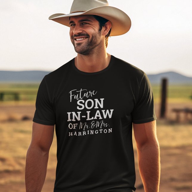 Future Son In Law BV Groom Wedding T-Shirt (Creator Uploaded)