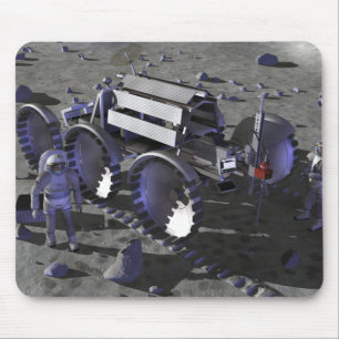 Future space exploration missions 10 mouse pad