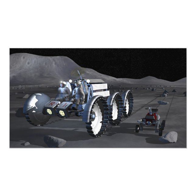 Future space exploration missions 11 photo print (Front)