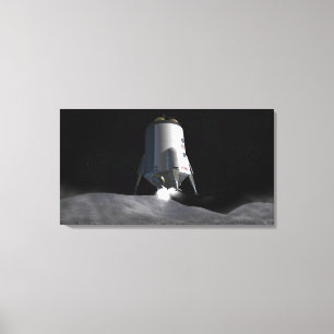 Future space exploration missions 2 canvas print