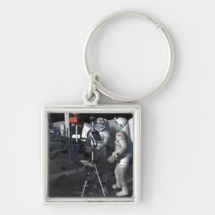 Future space exploration missions 5 key ring