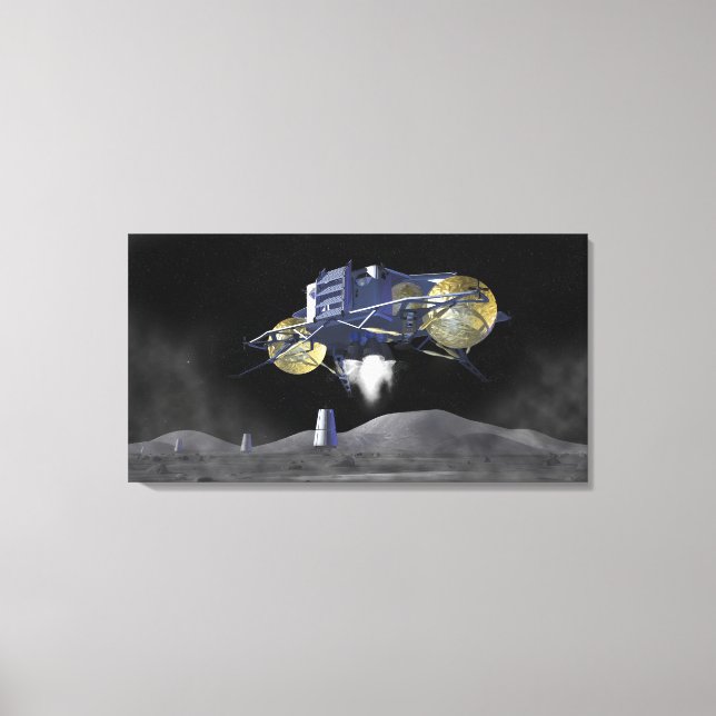 Future space exploration missions 7 canvas print (Front)