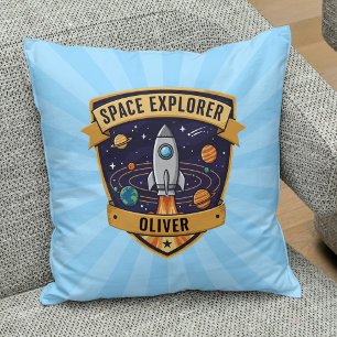 Future Space Explorer Cushion