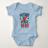 Future Space Hero Retro Rocket Ship Design