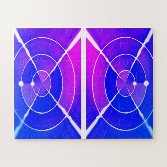 Future space travel art jigsaw puzzle (Horizontal)