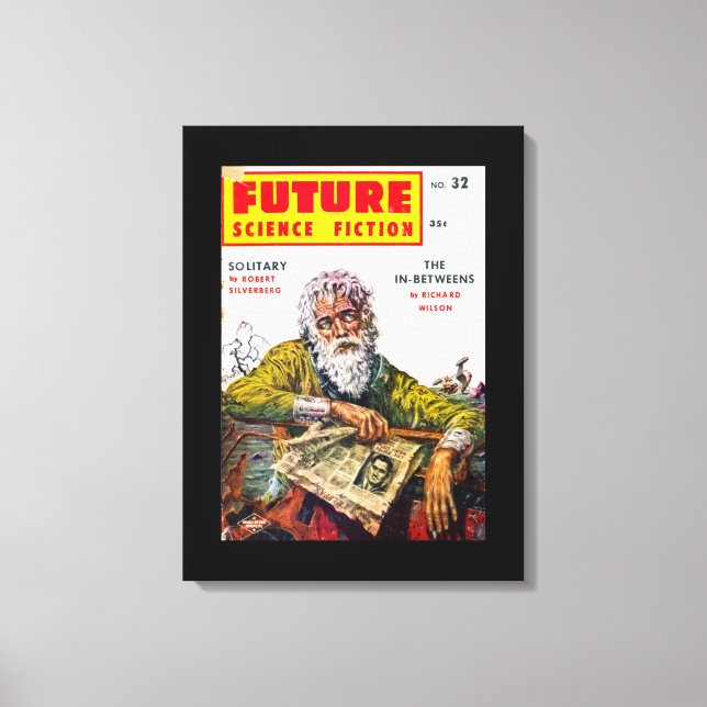 Future Spring 1957_Pulp Art Canvas Print (Front)