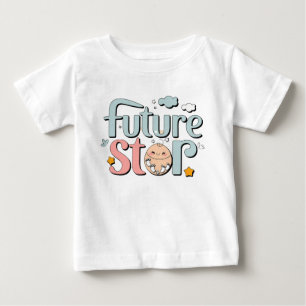 Future Star - Cute Baby Footprints T-Shirt