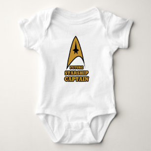 FUTURE STARSHIP CAPTAIN BABY BODYSUIT