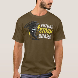 Future Storm Weather Chaser Tornado Kids  T-Shirt