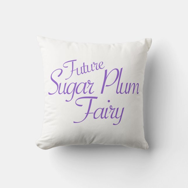 Future Sugar Plum Fairy Nutcracker Cushion (Front)