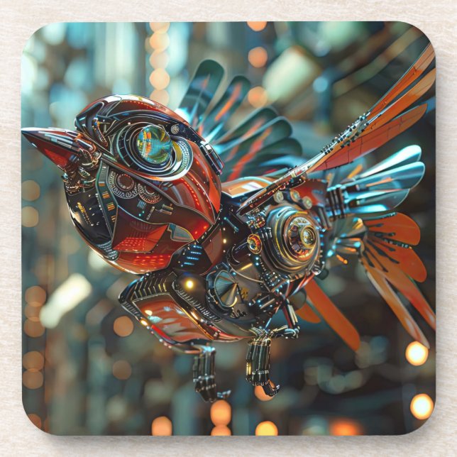 Future super powered electronic sparrow coaster (Front)