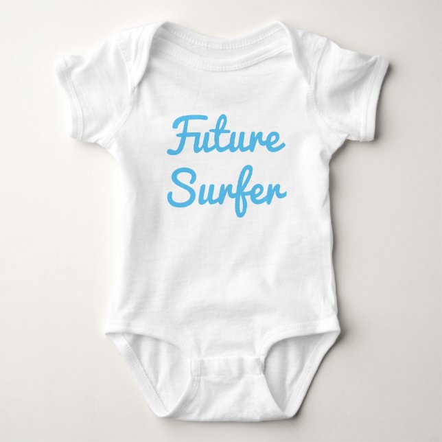 Future Surfer Baby Bodysuit (Front)