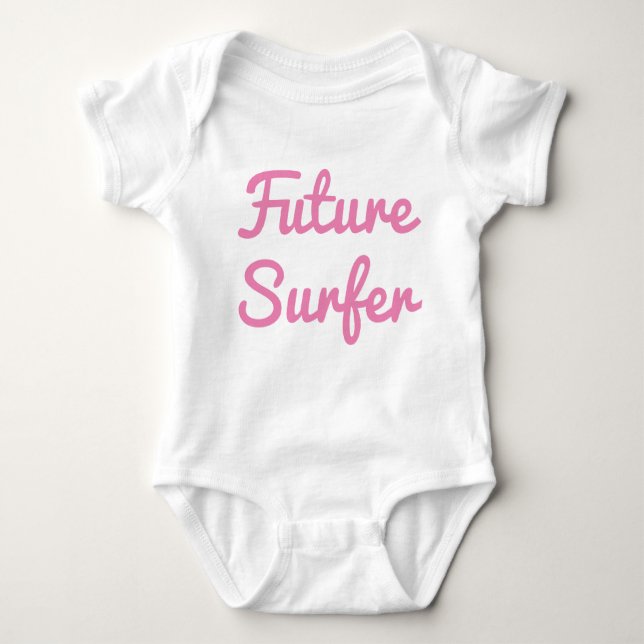 Future Surfer Baby Bodysuit (Front)