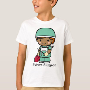 Future Surgeon in Scrubs with Scalpel T-Shirt