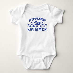 Future Swimmer Baby Bodysuit