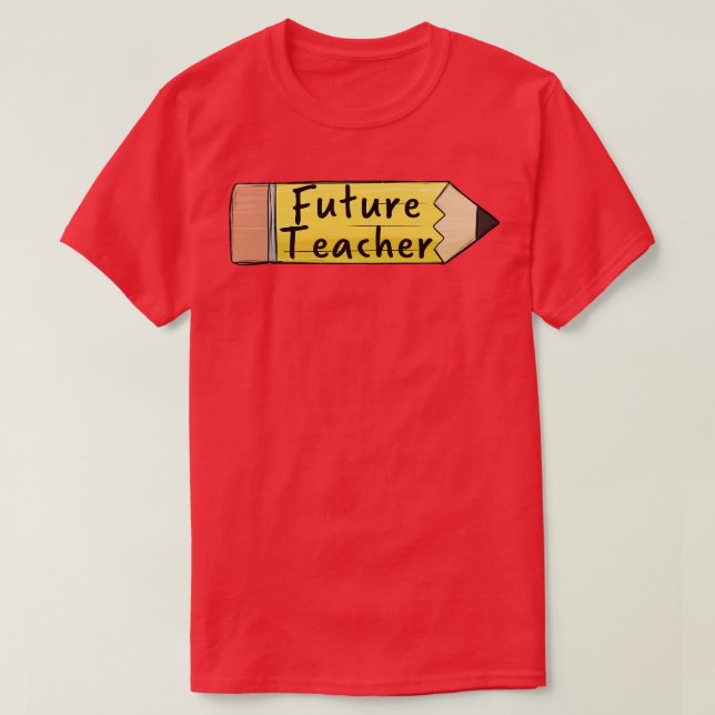 future teacher 5 T-Shirt (Design Front)