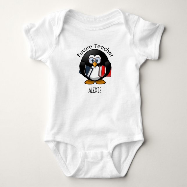 Future Teacher Baby Bodysuit (Front)