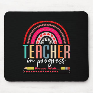 Future Teacher Cool Teacher In Progress Please Wai Mouse Pad
