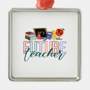 Future Teacher Metal Tree Decoration